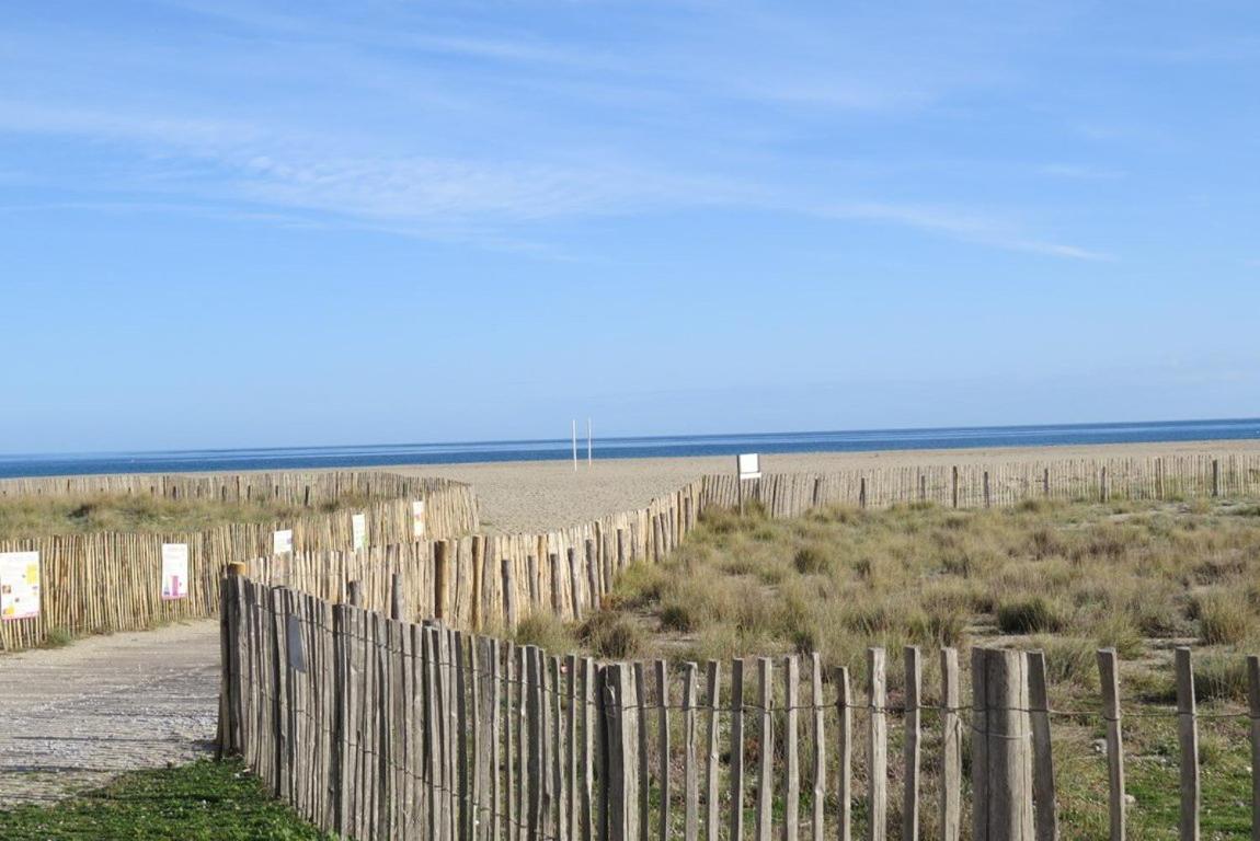 Studio 3 Personnes Acces Direct Plage - Parking Prive - 3Tvp30 Le Barcarès Exterior foto