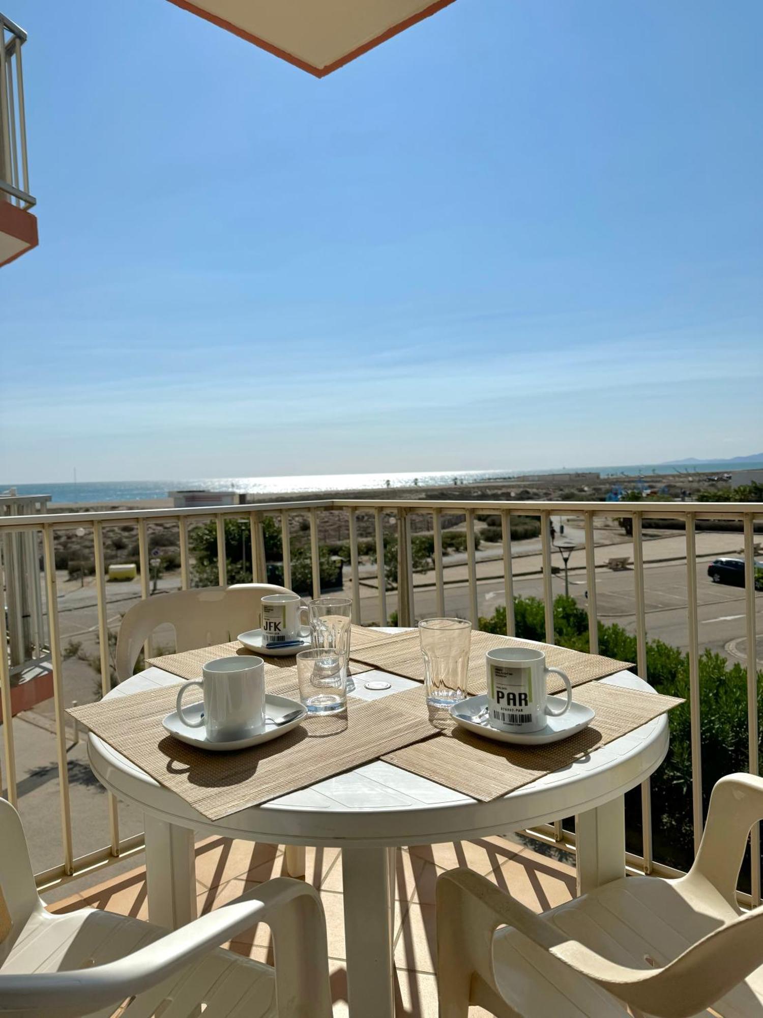 Studio 3 Personnes Acces Direct Plage - Parking Prive - 3Tvp30 Le Barcarès Exterior foto