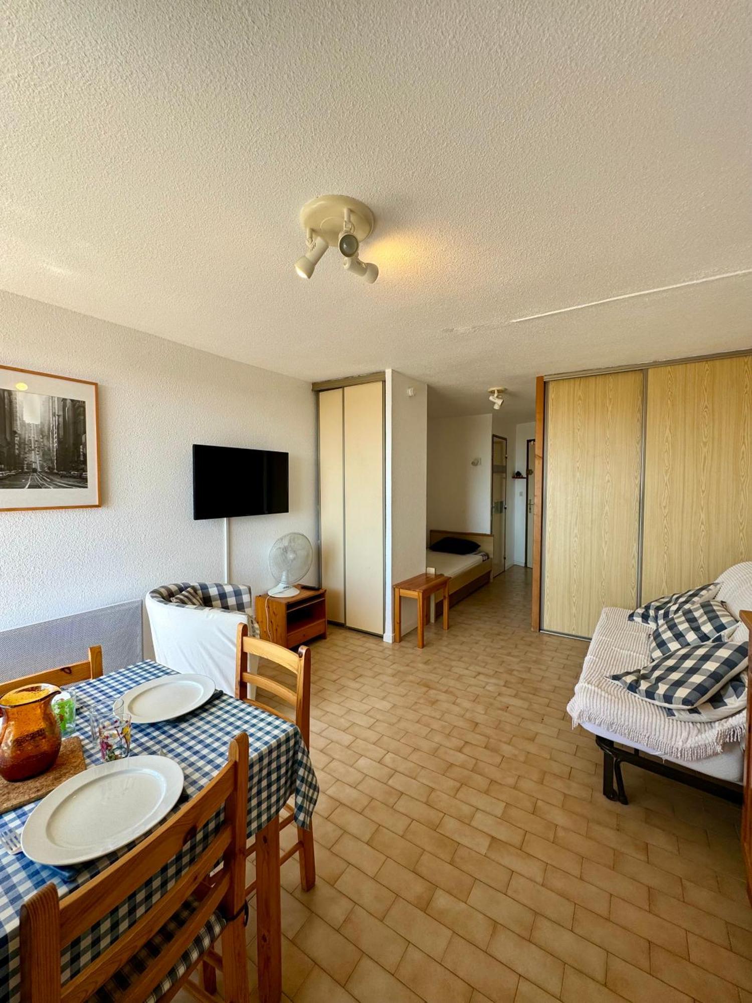 Studio 3 Personnes Acces Direct Plage - Parking Prive - 3Tvp30 Le Barcarès Exterior foto